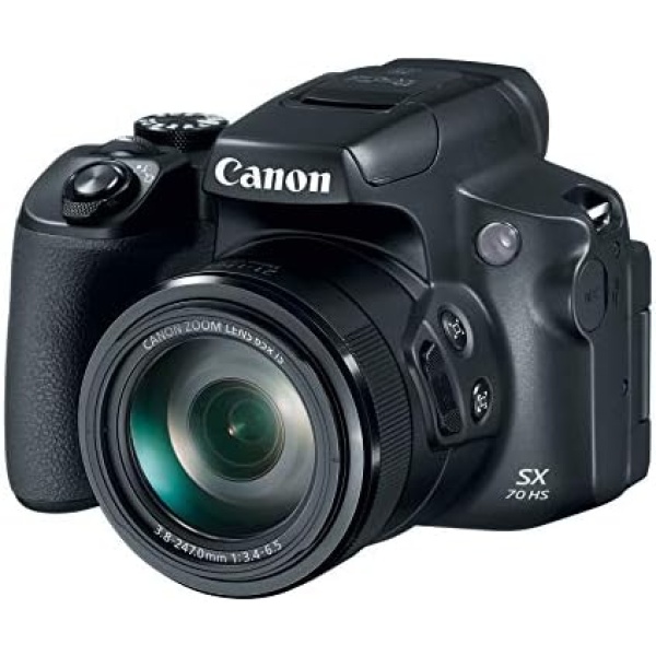 Canon Powershot SX70 20.3MP Digital Camera 65x Optical Zoom Lens 4K Video 3-inch