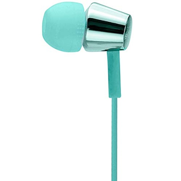 Sony MDR-EX155AP in-Ear Wired Headphones with Mic (Light Blue)