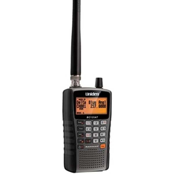 Uniden Bearcat BC125AT Handheld Scanner, 500-Alpha-Tagged Channels