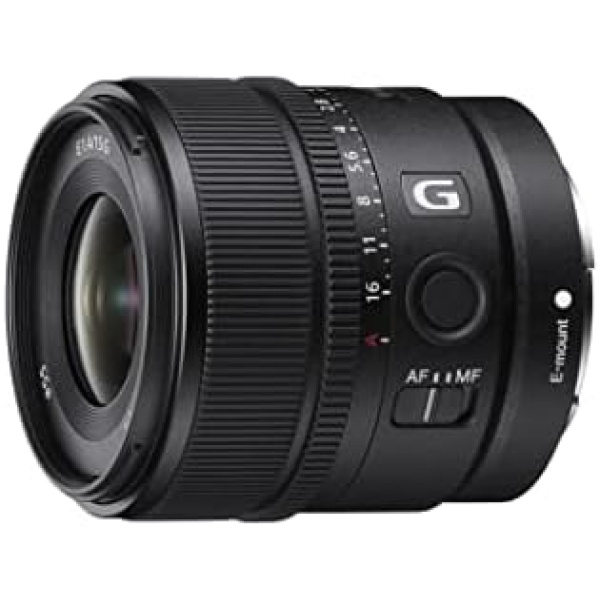 Sony E 15mm F1.4 G APS-C Large-Aperture Wide-Angle G Lens
