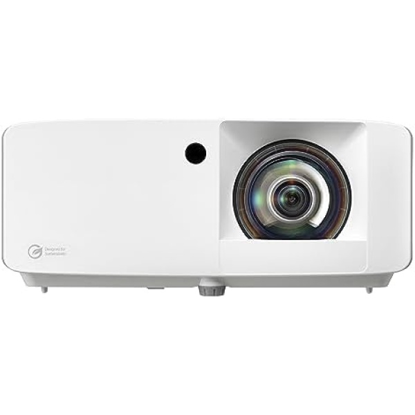 Optoma UHZ35ST Compact Short Throw Laser Home Theater and Gaming Projector