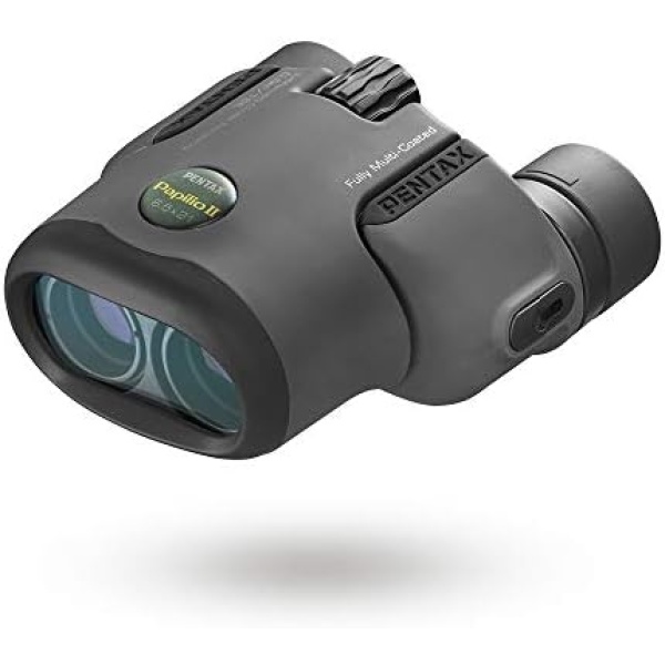 Pentax Papilio II 6.5x21 Binoculars (Gray) suitable