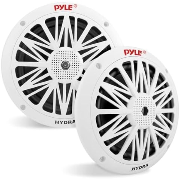 Pyle 6.5 Inch Dual Marine Speakers - Waterproof