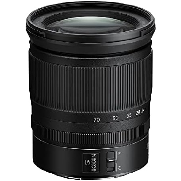 Nikon 20072 NIKKOR Z 24-70mm f/4 S, Black