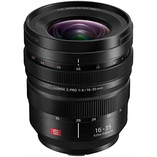 Panasonic Lumix S Pro 16-35mm F4 Wide Zoom Lens, Full-Frame L Mount,