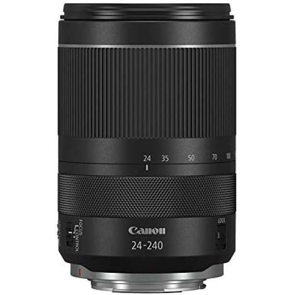 Canon RF 24–240mm F4-6.3 is USM Lens, Black