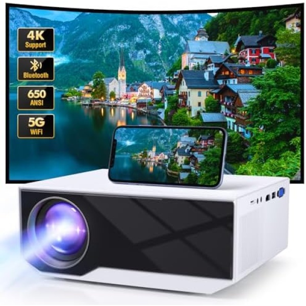 Native 1080P 15000 Lumen Bluetooth Projector