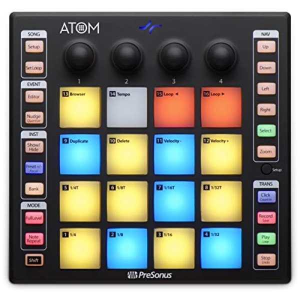 PreSonus ATOM Production and Performance Pad Controller with